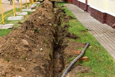 Drainage System Excavation