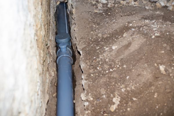 Drain Line Installation in Brighton
