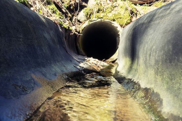 Drainage Swale Installation in Brighton